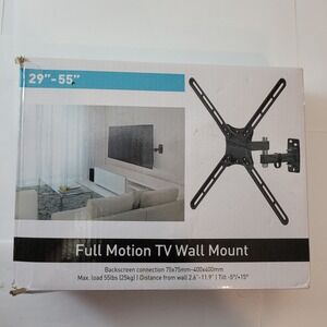 Generic‎ Full Motion TV Wall Mount 29-55 Inch Swivel Tilt Articulating Arm 55lbs